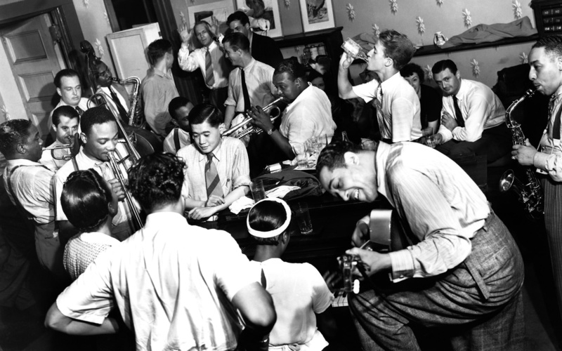 lipps, chu, guitar, holiday, retro, hodges, classic, pee, people, wee, males, 1080P, ellington, dave, crowd, russell, hot, black, men, billie, jazz, anderson