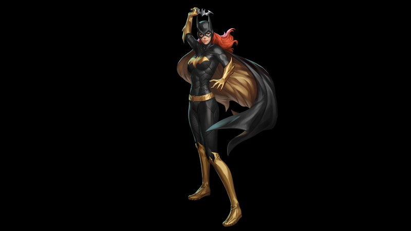 Artgerm, Artist, Stanley Lau, Redhead, Red hair, 1080P, Costume, Batgirl, DC Comics, Cape, Mask, Red, Comics, Red head, The batarang, Barbara Gordon, Cloak