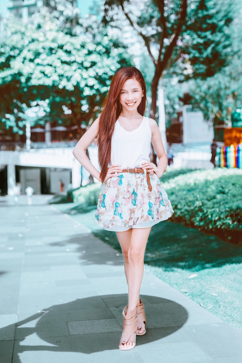 happiness, metro manila, taguig, leisure activity, fearless, high street, casual clothing, full length, standing, women, vasile stancu, young adult, philippines