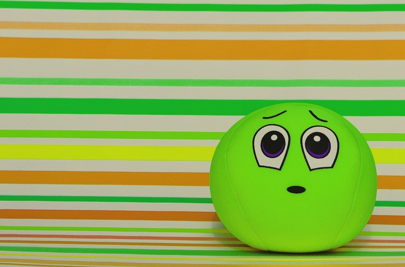 no people, sorry, fabric, face, art and craft, animal representation, ball, yellow, anthropomorphic, striped, craft, friendly, toy, anthropomorphic smiley face