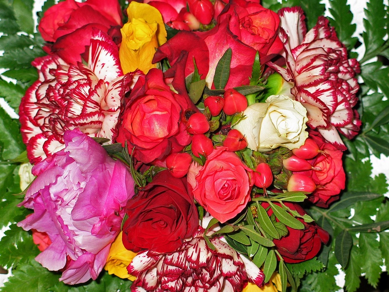 color, floristry, love, freshness, close-up, nature, mothers day, orange flowers, congratulate, bunch of flowers, flowers, orange, inflorescence, bouquet of flowers