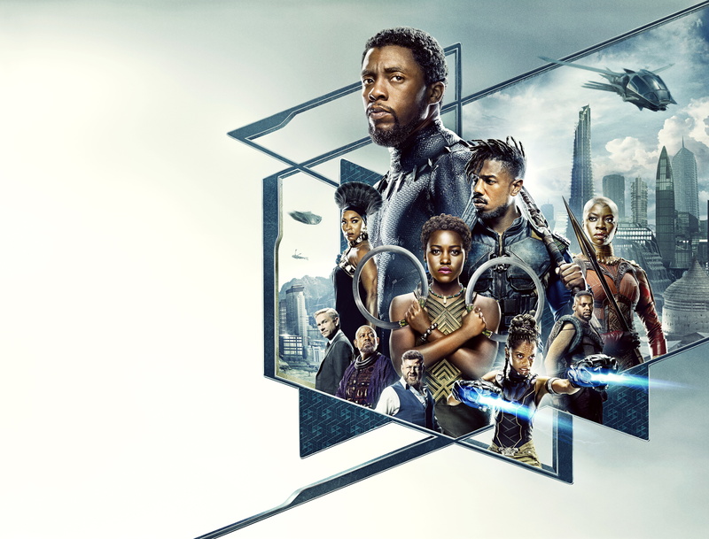 Danai Gurira, black, Black Panther, Florence Kasumba, Lupita Nyongo, Michael B. Jordan, Daniel Kaluuya, poster, Letitia Wright, Martin Freeman, Chadwick Boseman