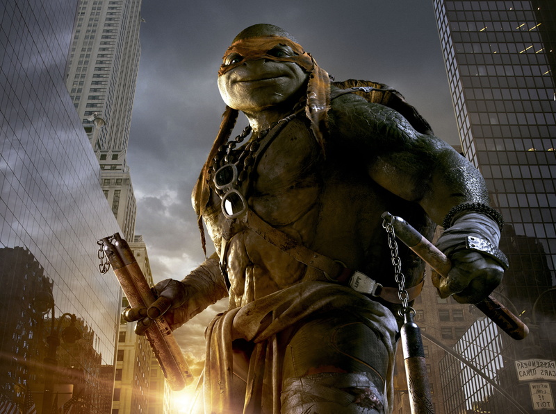  5K, sculpture, history, Ninja Turtles, mutant, nature, Film, skyscraper, hd, 2014, low angle view, human representation, the past, Cartoons