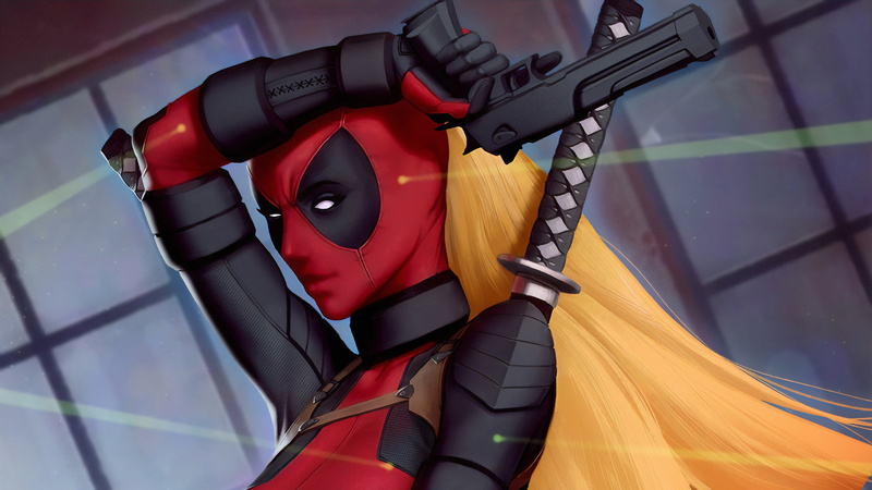 4K, Marvel Comics, Lady Deadpool, Comics