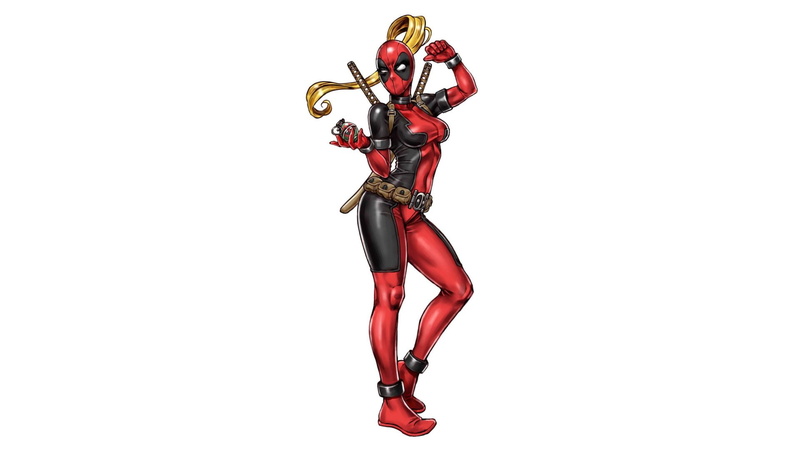 1080P, Lady Deadpool, Comics, Marvel Comics