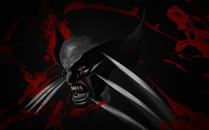 red, 1080P, black, wolverine