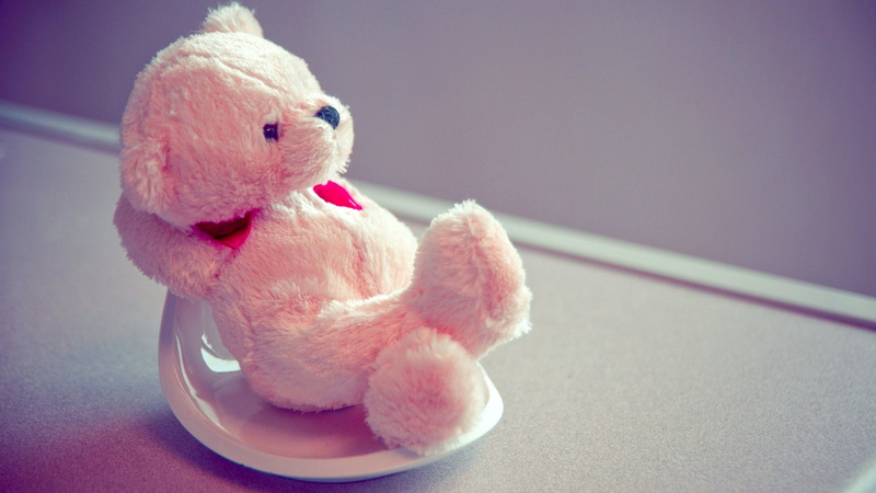 stuffed toy, innocence, softness, animal representation, cute, animal, teddy bear, mammal, representation, pink color, toy, no people, close-up, sitting