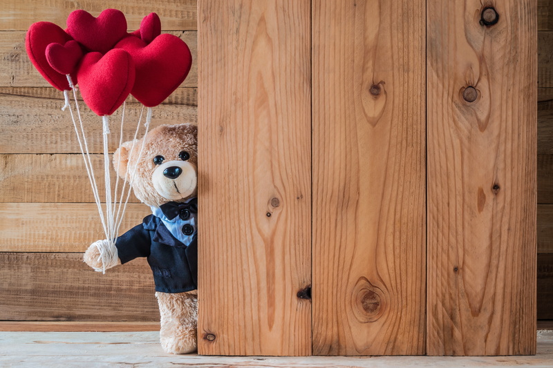 Stuffed Animal, Teddy Bear, Heart, 5K, Man Made