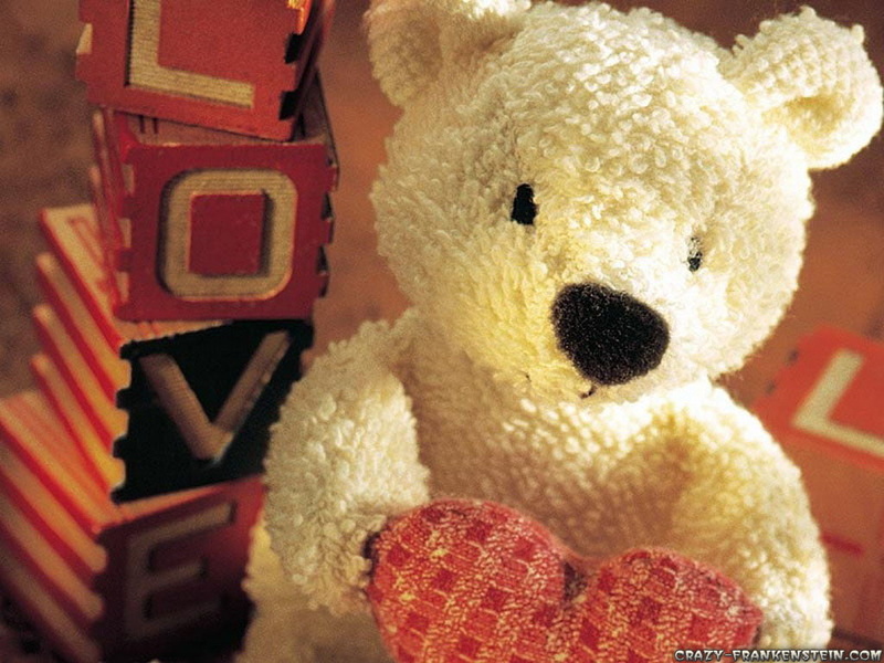 cute, teddy, heart, 480P, lovely, toy, cute teddy bear, bear