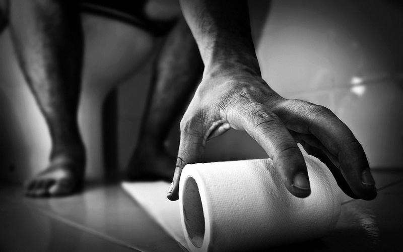toilet paper, men, hands, 1080P