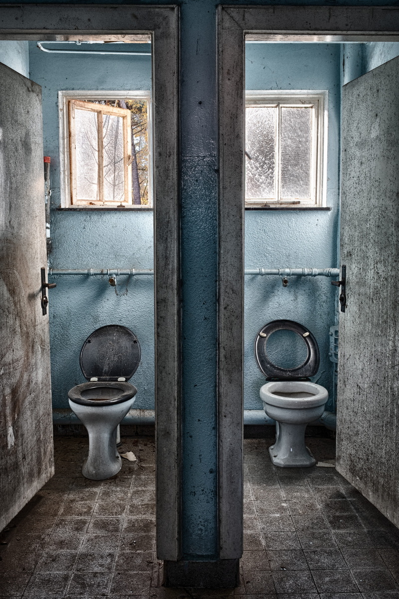 dirt, window, obsolete, toilet, domestic room, abandoned, architecture, home, 5K, old, ruin, hygiene, no people, decline, damaged, domestic bathroom, deterioration
