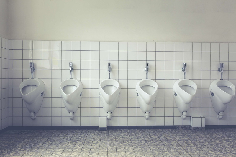 wall, water closet, rest room, public restroom, hygiene, white color, absence, ceramics, domestic room, tiled floor, bathroom, toilet, no people, clean