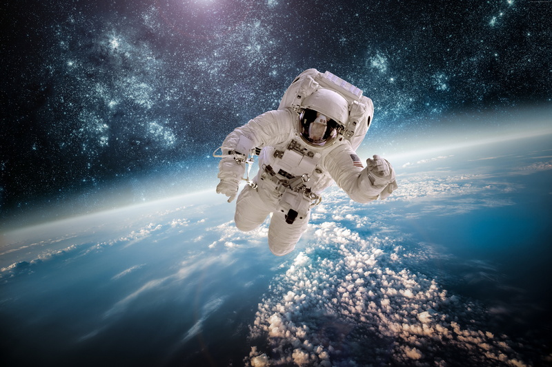 5k, 5K, stars, astronaut, galaxy, space