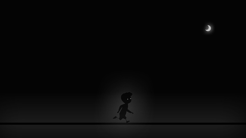 video games, Limbo, Moon, 1080P, night