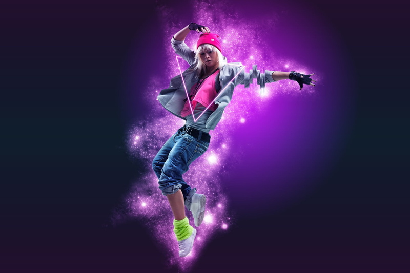 motion, indoors, performance, event, arts culture and entertainment, 720P, human arm, pink color, music, Photoshop, night, one person, adult, human limb