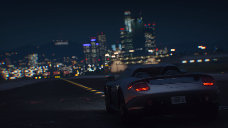 Grand Theft Auto V, Porsche, Grand Theft Auto, NaturalVision Evolved, 1080P, GTA5, modding, Porsche Carrera GT, NVE