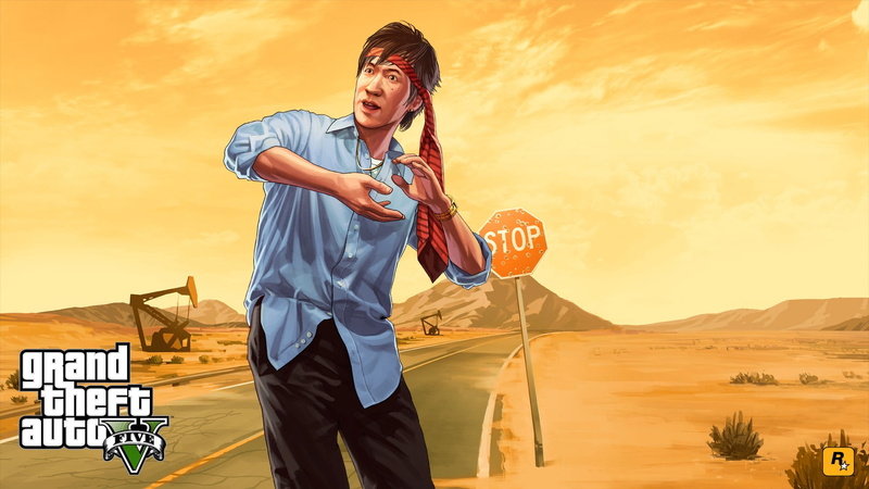 leisure activity, desert, casual clothing, grand, Grand Theft Auto V, standing, three quarter length, uniform, lifestyles, cover, land, Rockstar Games