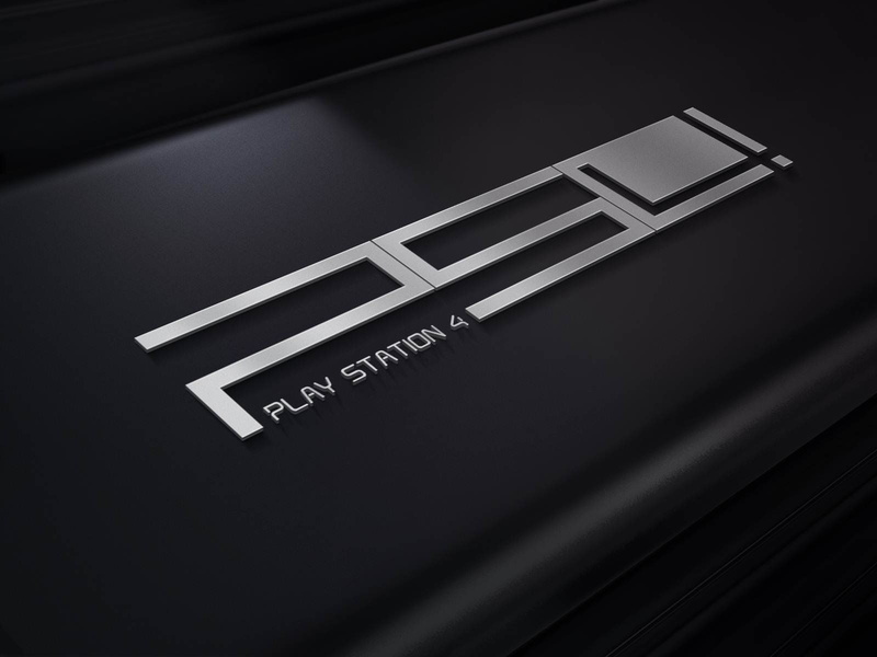 dark, ps, digital, ps4, art, dark background, brand, station, play station 4, digital art, abstract, play, 720P, logo, background