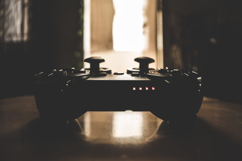 shadow, still life, music, india, sunlight, domestic room, games, table, focus on foreground, controller, wood - material, six axis, vijayawada, gaming