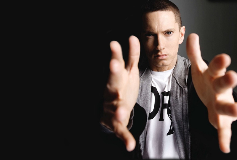 hand, 1080P, one person, aggression, looking at camera, males, eminem, pointing, adult, communication, male, human limb, gesturing, human body part, indoors