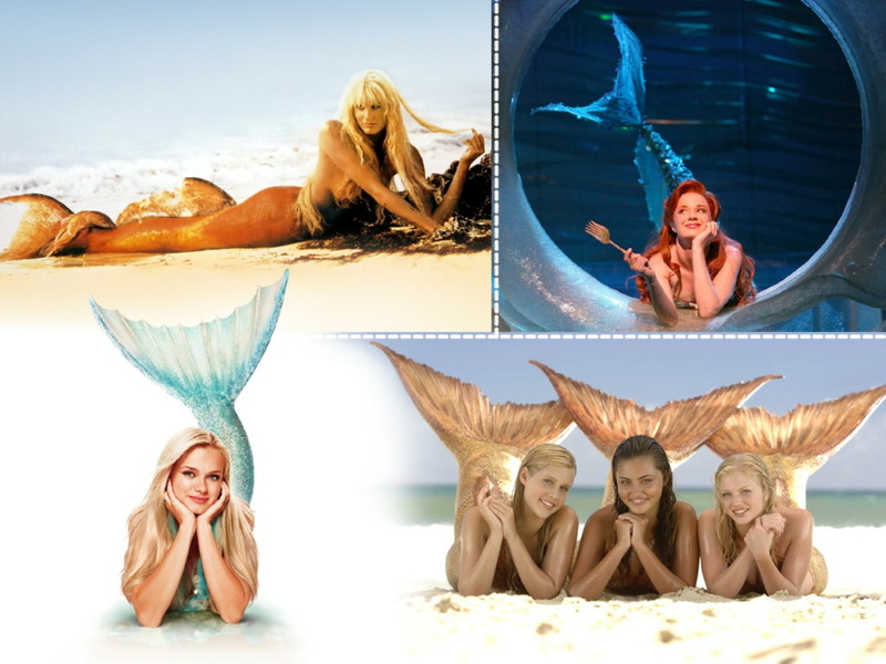 Aquamarine, girls, entertainment, mermaid, beach, 720P, H2O Just Add Water, hd, mermaids, art, movies