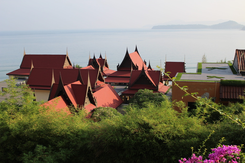 growth, tree, sea, building, aquamarineresort, healing, building exterior, water, architecture, vacation, summer, plant, nature, recreation area, thailand