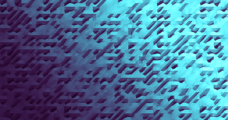 black, digital, HD, 4K, illustration, Aquamarine, 4K, blue