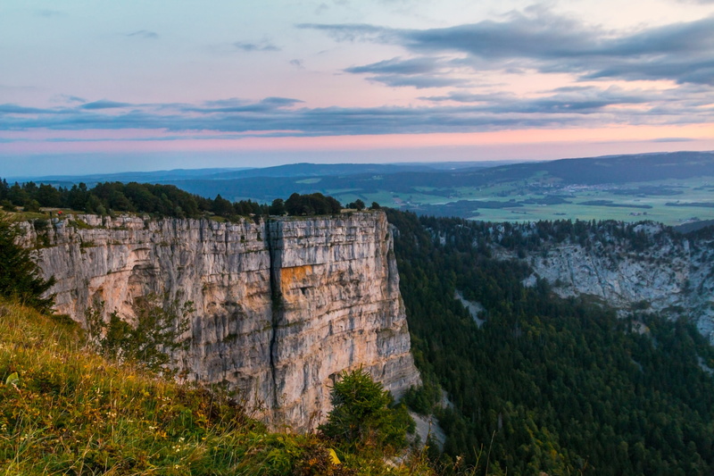 red, colored sky, creux du van, cloud - sky, sunlight, silhouettes, clouds, holidays, switzerland, distant view, red lights, environment, recovery, unique