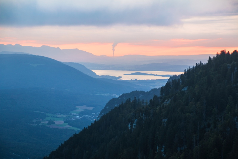 mountains, rest, mood, tree, mountain, no people, jura, beauty in nature, tranquil scene, summer, cloud - sky, sky, silhouettes, camp, orange, sunrise