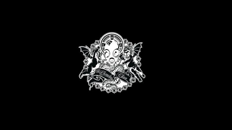black, dark, 1080P, studio shot, white, music, russian rap, ornate, single Object, illustration, abstract, backgrounds, copy space, gas mask, close-up