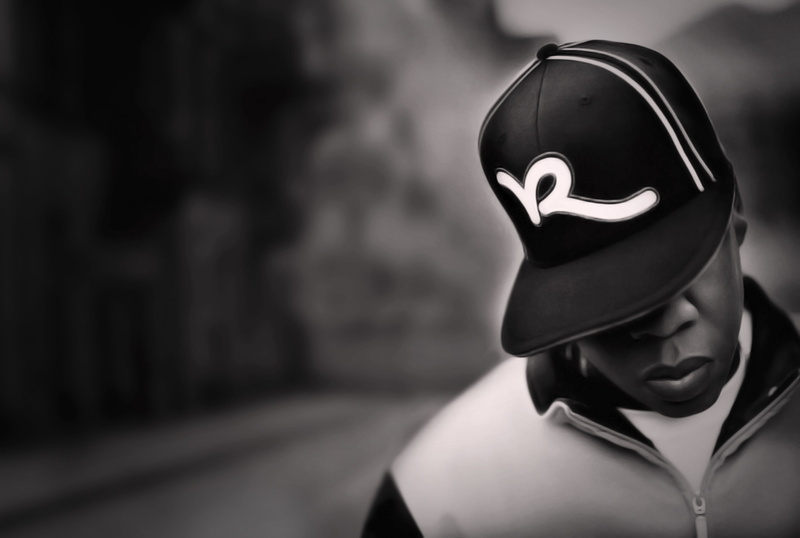 black, grayscale, hov, the rapper, snapback, street, people, 2K, rapper, human Face, photo, cap, males, black And White, crash helmet, depression - Sadness