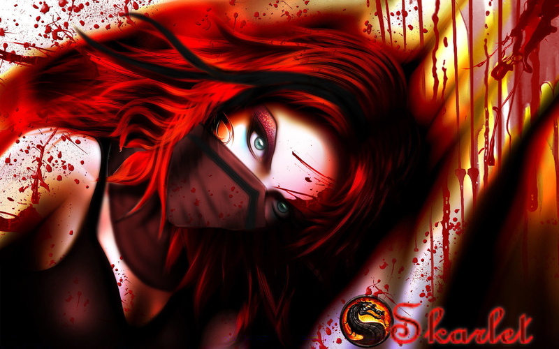 Skarlet (Mortal Kombat), Red Hair, Woman Warrior, Woman, Video Game, Mortal Kombat, 1080P