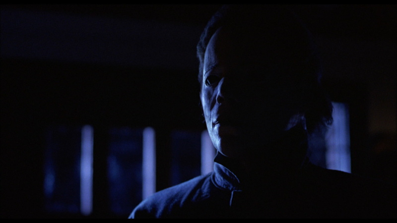 focus on foreground, motion, hood, dark, headshot, close-up, adult, michael myers backgrounds images, 1080P, hood - clothing, illuminated, mystery, night