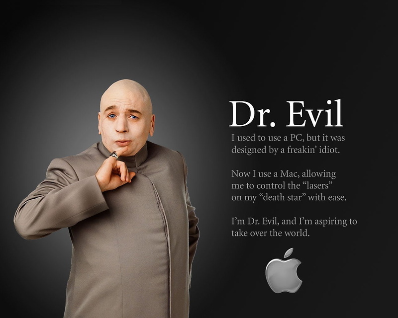 720P, Apple Inc., x, michael, mac, technology, hd, pc, evil, dr, inc, myers, parody, art, apple