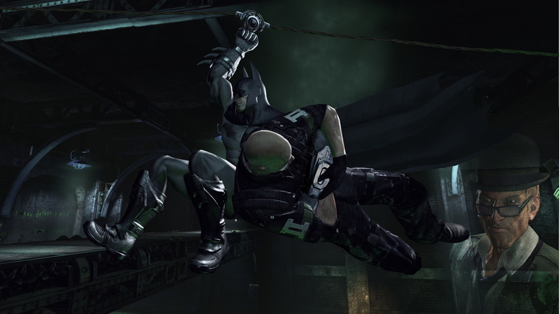 standing, uniform, mask, helmet, safety, security, military, waist up, Rocksteady Studios, gas mask, protection, Batman: Arkham City, indoors, work helmet