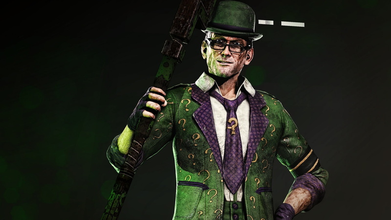 studio Shot, front view, adult, work Helmet, waist up, holding, three quarter length, far, looking away, heroes, power, The Riddler, characters, lifestyles
