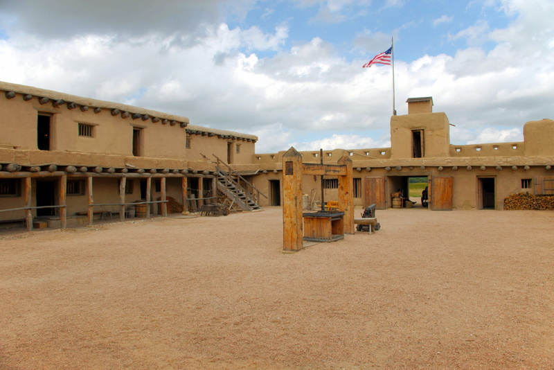 adobe, beams, the past, beach, land, flag, built structure, old, travel destinations, architectural column, trading post, fur, bents, nature, fortification