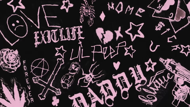 1080P, Lilpeep, tattoo