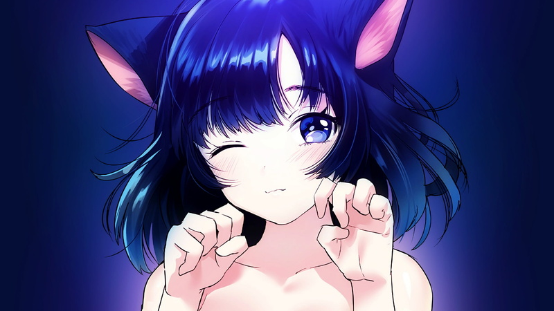 neko loli, anime girls, neko ears, 1080P