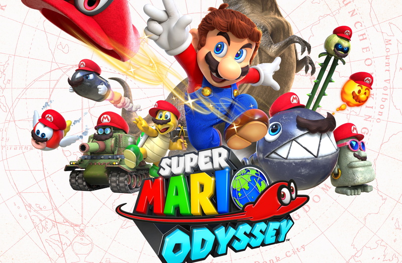 poster, E3 2017, Super Mario Odyssey, 5K, 5K