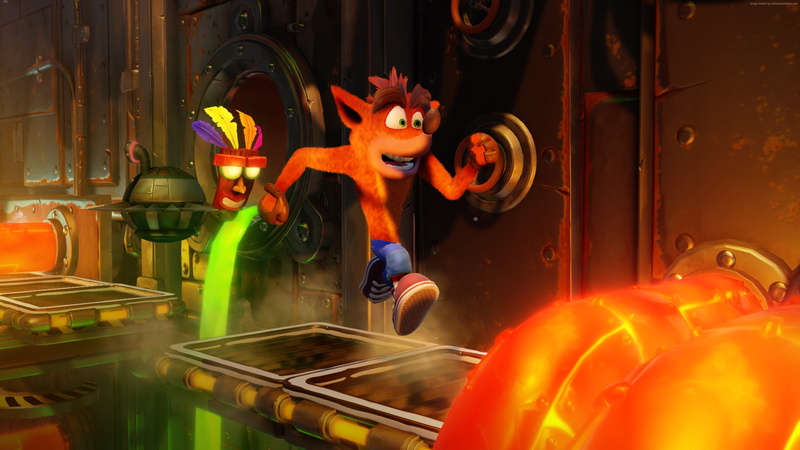 4K, Crash Bandicoot N. Sane Trilogy, screenshot, 4k, E3 2017