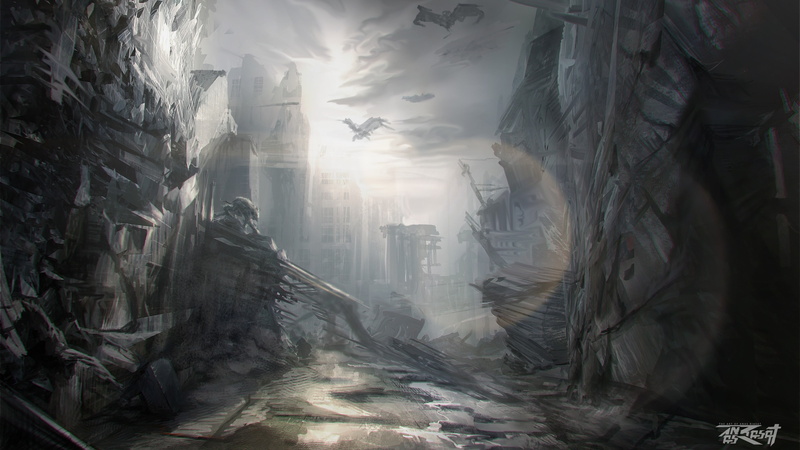 streaming, scenics - nature, land, rock formation, architecture, beauty in nature, day, mystery, 4K, sunlight, anime, city, nature, sunbeam