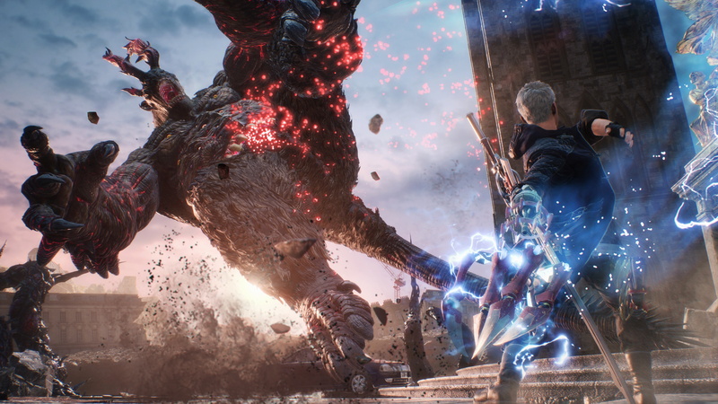 4K, 4K, Gamescom 2018, screenshot, Devil May Cry 5