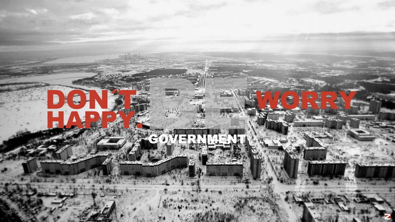 nuclear, 1080P, selective coloring, disaster, Pripyat, city, Ukraine, typography, text