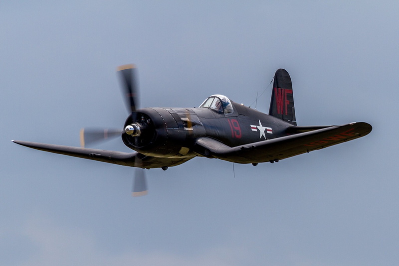 american, north, fighter, airshow, corsair, flight, flying, aircraft, aeroplane, airplanes, 1080P, war, f4u-4