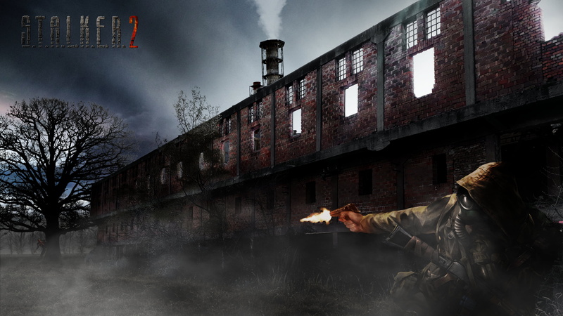 S.T.A.L.K.E.R., abandoned, building, fan art, S.T.A.L.K.E.R. 2, 4K, Chernobyl, soldier