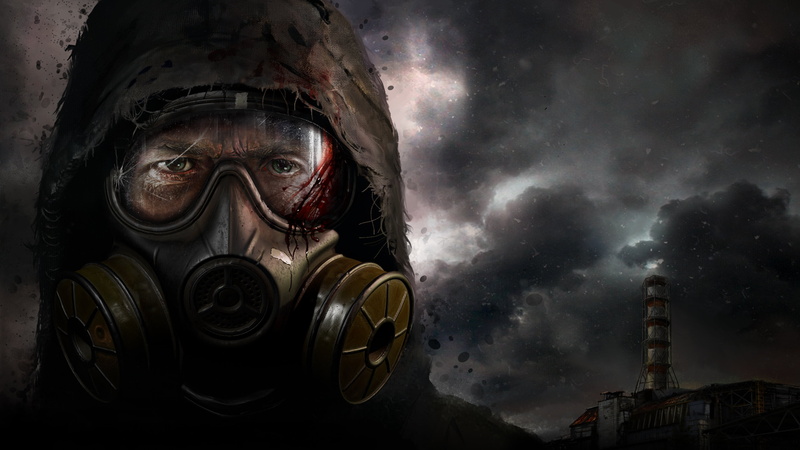 gas masks, digital art, video games, video game art, S.T.A.L.K.E.R. 2, mask, radiation, 4K