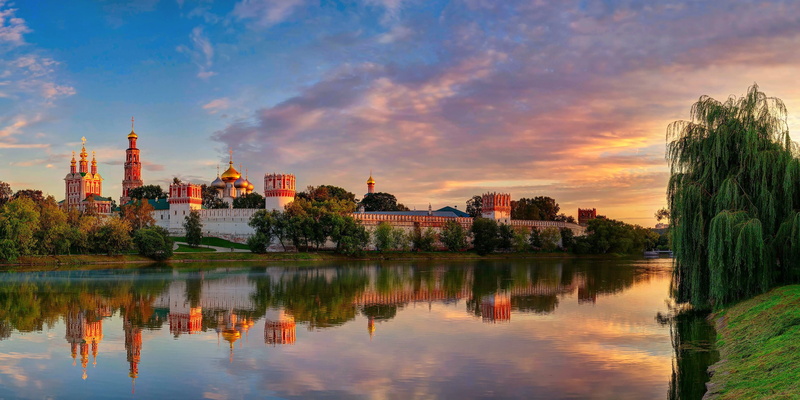 convent, moscow, smolensk, mother, novodevichy, god, summer, 2K