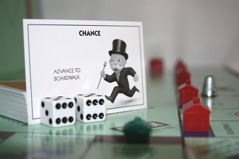 monopoly, 4K, bones, game