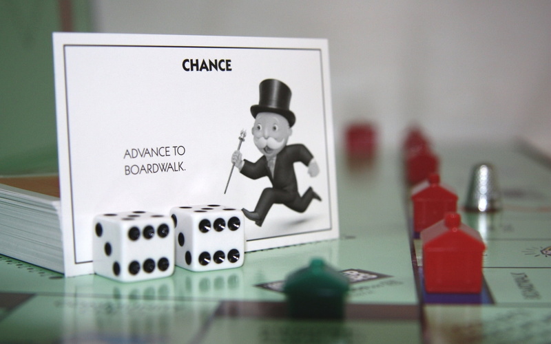 monopoly, dice, games art, 2K, board games